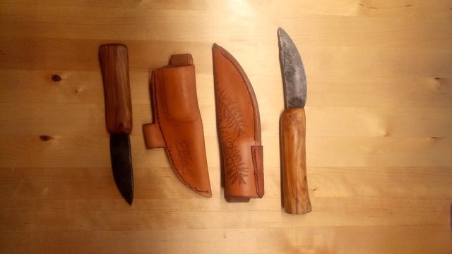 finished knives